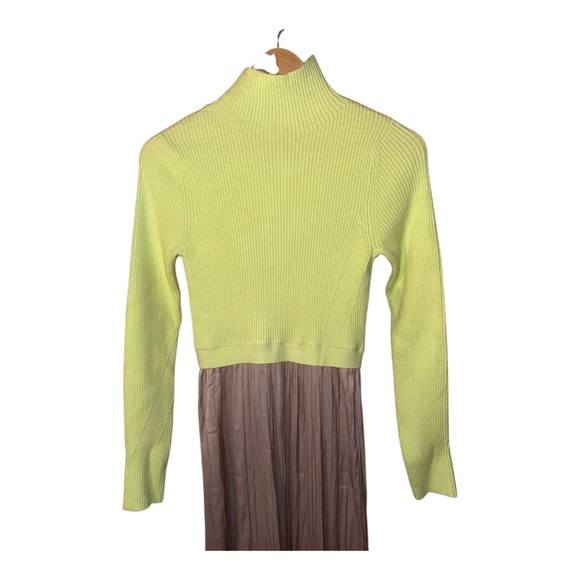 New NWT Anthropologie Thea Twofer Maxi Sweater Dress M - Picture 3 of 5